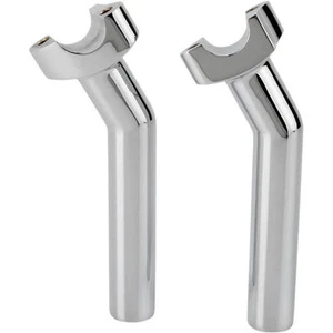 Chrome 6 1/2" Pullback Risers For Harley-Davidson - Picture 1 of 1