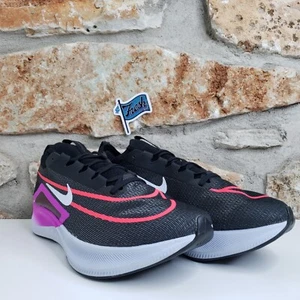 NIKE  ZOOM FLY 4 Athletic Road Running Shoes Men's Size 12.5 Black CT2392-004 - Picture 1 of 13