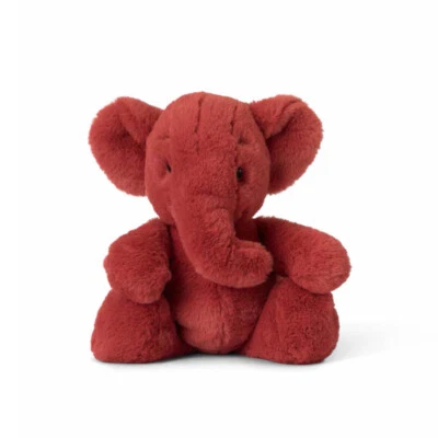 WWF Cub Club - Ebu der Elefant (rot, 29cm) Plüschtier Kuscheltier Stofftier Plush