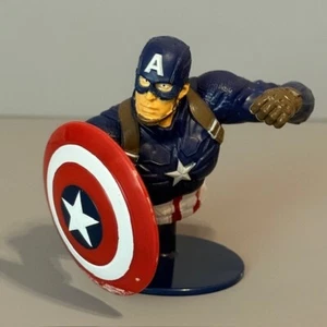 Captain America Bust Decopac Vintage Action Figure Toy Marvel Legends Avengers - Picture 1 of 3