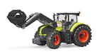 03013 Bruder Claas Axion 950 With Frontloader 1:16 Scale Toy Tractor With Bucket