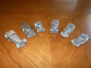 ZINNAUTOS - SECHS - Sondersammlung - ALLE aus Danbury neuwertig - Top Zustand - Bild 1 von 8