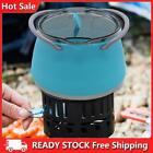 Foldable Water Kettle Mini Travel Kettle Collapsible Hot Water Boiler Blue