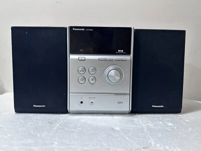 Panasonic SA-PM4DB CD MP3 DAB AM FM Radio Bookshelf Hi-Fi System- No Antenna - Image 1 of 4