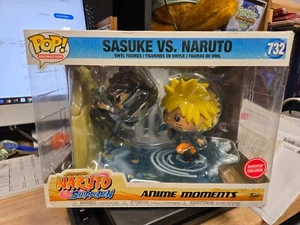 Funko Pop! Moments: Naruto Shippuden - Naruto vs. Sasuke - GameStop (Exclusive) - Picture 1 of 5