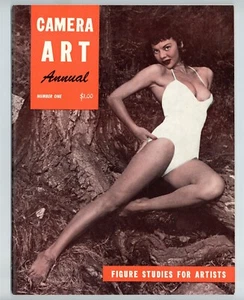 Camera Art Annual #1 Jackie Miller 4p, Diane Webber 1953 68pgs Pinup Magazine - Picture 1 of 2