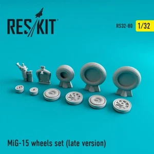 Juego de ruedas 1/32 Reskit RS32-0080 MiG-15 (tardío) - Imagen 1 de 1