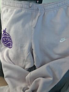 NWT Mens Nike EYBL Fleece Jogger Sweatpants XXL - Purple Logo - VERY RARE