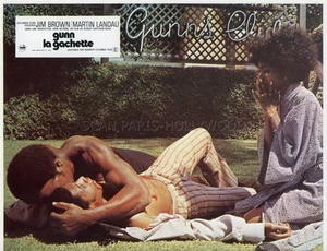 JIM BROWN BRENDA SYKES BLACK  GUNN 1972 VINTAGE LOBBY CARD #10 - Imagen 1 de 1