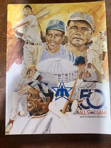 1979 MLB All Star Game Program * 50th ASG Seattle Mariners * Kingdome - NICE! - Picture 1 of 3