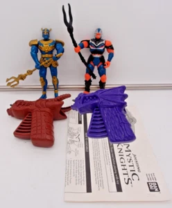 Bandai 1998 Mystic Knights Of Tir Na Nog Jousting Ivar Vs. Sea Serpent - Picture 1 of 5