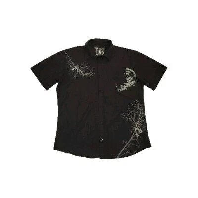 Camiseta De Colección Años 90 Y2K Ocean Current Para Hombre Grande Gráfica Abotonada Puntada Única Foto 1 de 4