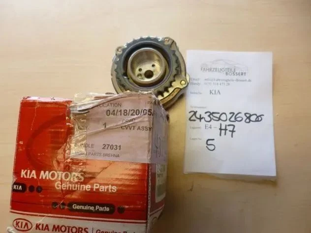 KIA Rio 1.6 '06-'11 Hyundai Accent CVVT Nockenwellenversteller ASSEMBLY NEU NEW - Image 1 of 1
