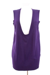 MARK ADAM Pullunder Gr. XXL Damen Pulli Strick Feinstrick Knit Violett - Bild 1 von 4