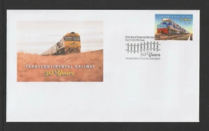 Australia 2020 : Transcontinental Railway - 50 Years, First Day Cover. - Picture 1 of 1