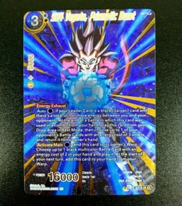 SS4 Vegeta Prismatic Burst EX19-28 Special Anniversary Box NM Gold Foil DBS - Picture 1 of 2