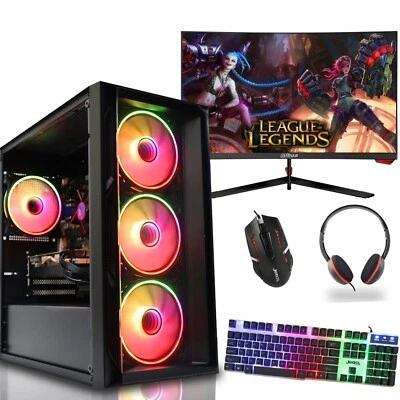 RTX PC Da Gioco Fascio Intel i7 14700KF/32GB DDR4/8GB RTX 5060/1TB M, 2 / - Immagine 1 di 4