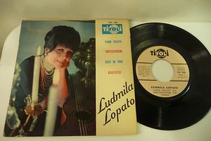 LUDMILA LOPATO 45T TABOR TZIGANE. TIVOLI .FRANCE. RUSSIAN FOLK. - Imagen 1 de 2