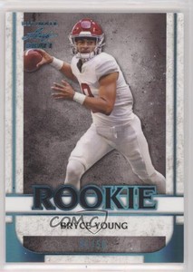 2022 Leaf Ultimate Draft Rookies Box Set Platinum Spectrum /50 Bryce Young #01