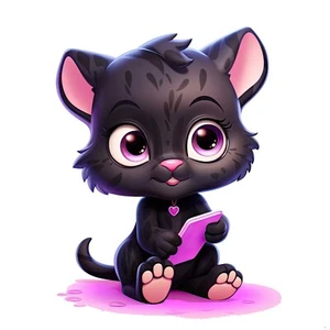 3X Autoaufkleber Sticker Black Panther Girl Aufkleber - Picture 1 of 1