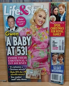 Life & Style Magazine DEC 12, 2022 Gwen A Baby At 53! - Imagen 1 de 14