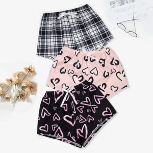 Women Pajamas Bottoms Shorts Soft Comfortable Sleepwear Elastic Waist Pj Shorts - Picture 1 of 29