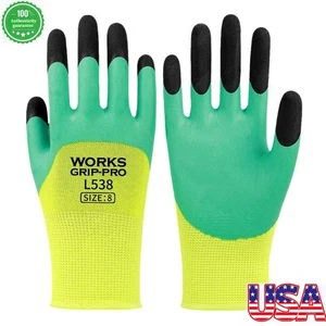 Funciona de Guantes de Espuma de Goma Transpirable, Resistente al Desgaste y Antideslizante Shell - Imagen 1 de 8