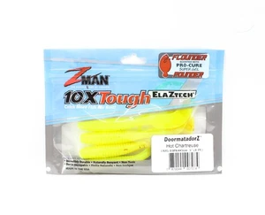 Zman Soft Lure DoormatadorZ 5 Inch 4/Pack Hot Chart (7074) - Picture 1 of 6