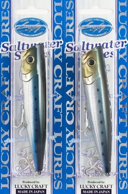 (ЛОТ ИЗ 2)LUCKY CRAFT SW G-SPLASH 120 1/2 УНЦИИ SWGS120-714 МЕТАЛЛИЧЕСКАЯ САРДИНА H3230 - Изображение 1 из 3