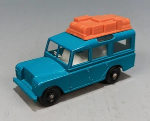 Vintage Matchbox Lesney Series No. 12 Blue Safari Land Rover England - Picture 1 of 4
