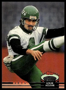 Louie Aguiar *TARJETA DE NOVATO* (RC) 1992 Stadium Club #161 - Imagen 1 de 2