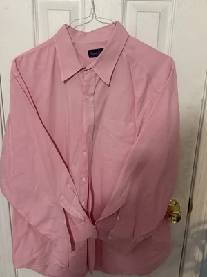 Camisa Para Hombre Ralph Lauren Etiqueta Púrpura Botón Talla XXL Italia Rosa Mezcla Cachemira Foto 1 de 4