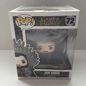Funko Pop! Deluxe: Game of Thrones Jon Snow (Iron Throne) #72 Figure New - Bild 1 von 8