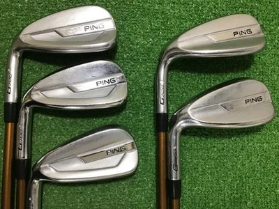 Ping G700 Lefty Iron Set 7-9,W,Uw 5pc Flex Regular ALTA JCB Graphite - Image 1 of 4