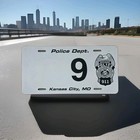 Kansas City Missouri Police License Plate - Plastic #9