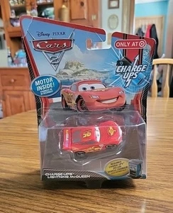 Disney Pixar Cars 2 Charge - Ups Lightning McQueen 95 Red Car Target Exclusive - Picture 1 of 9