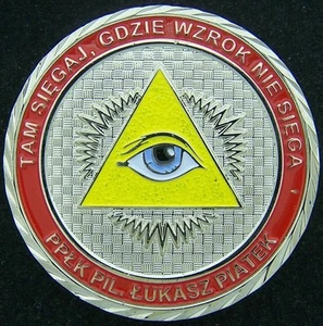 Polish Military Contingent OIR Challenge Coin - Picture 1 of 2