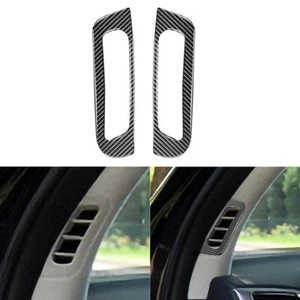 Carbon Fiber A-Pillar Air Vent Outlet Cover Trim for Grand Cherokee 2011-2019 - Picture 1 of 7