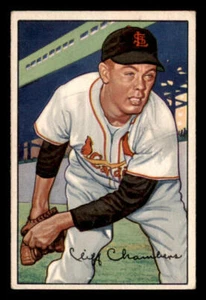 1952 Bowman #14 Cliff Chambers - Picture 1 of 2