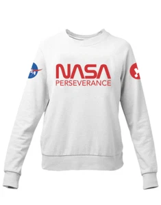 Felpa girocollo Perseverance Rover Marte Missione Spaziale NASA Pianeta Rosso - Foto 1 di 5