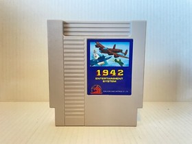 1942 (Nintendo NES, 1985) Hong Kong Cartridge Co. Tested Working