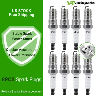 8 个铱和铂金火花塞适用于 2006 - 2009 凯迪拉克 STS 4.4L V8 — 第 1/4 张图片