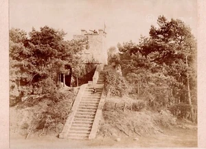 Fontainebleau & Achille Quinet.Studie nach der Natur.2 Albumfotos.1860-85 - Bild 1 von 2