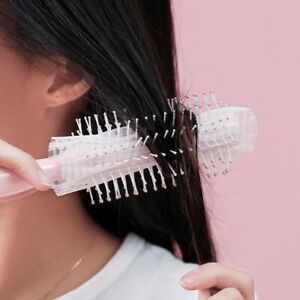 50 pièces/sac filet de nettoyage portable pour brosse à cheveux peigne airbag peigne pour animaux de compagnie brosse Sh _cu