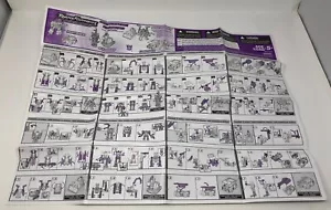 2004 HASBRO TRANSFORMERS UNIVERSE CONSTRUCTICON DEVASTATOR INSTRUCTIONS - Picture 1 of 2