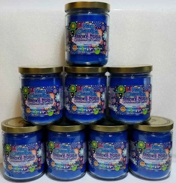 Smoke Odor Exterminator 13 Oz Jar Candle Nag Champa