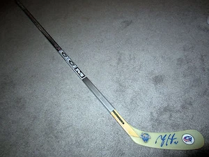BRANDON SAAD Columbus Blue Jackets 2016 All-Star Game SIGNED Hockey Stick w/ COA - Picture 1 of 2