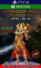 Diablo 3 - PS4 - Xbox One - Unmodded Primal Wizard Set - Firebird's Finery V.2