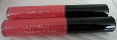 2 - Laura Geller Color Luster Lip Gloss in PEACH SORBET - 0.21 oz - NEW/unboxed - Image 1 of 3