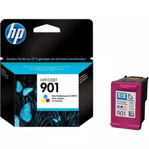 HP 901 Tri-color Officejet Ink Cartridge CC656AE New Sealed for 4500 Printers UK - Picture 1 of 2